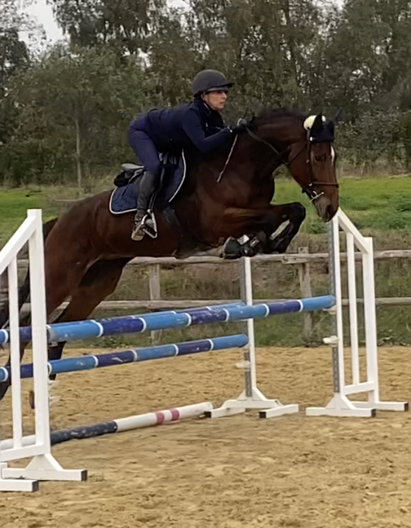 Salto in allenamento